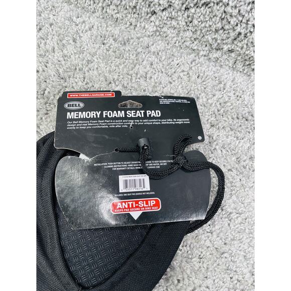 Bell Bicycle Bike Memory Foam Seat Pad Ultra Soft Ergonomic Channel Anti-Slip - Picture 3 of 8